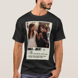 T-shirt Romeo + Juliet 1996 Alternative Poster Art Movie L