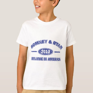 T-shirt Romney et Ryan croient en l'Amérique