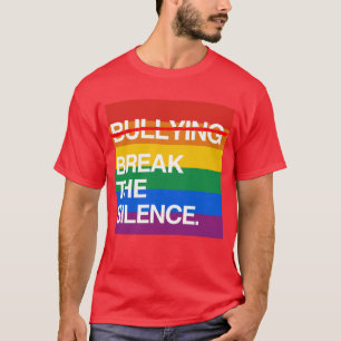 T-SHIRT ROMPEZ LE SILENCE SUR L'INTIMIDATION