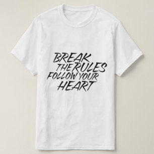 T-shirt Rompre les règles