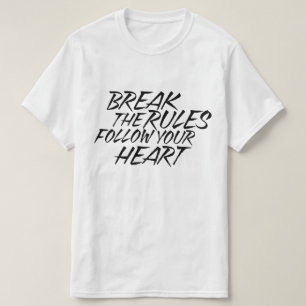 T-shirt Rompre les règles