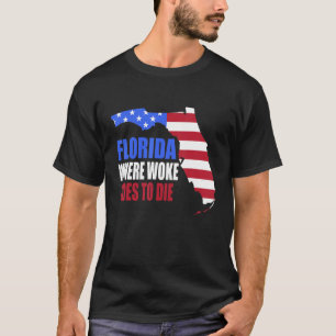T-shirt Ron Desantis est un anti-déflation anti-libéral Wo