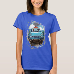 T-shirt Ron & HARRY POTTER™ en voiture volante vers HOGWAR