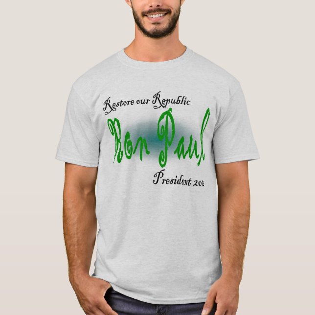 T-shirt Ron Paul (Devant)