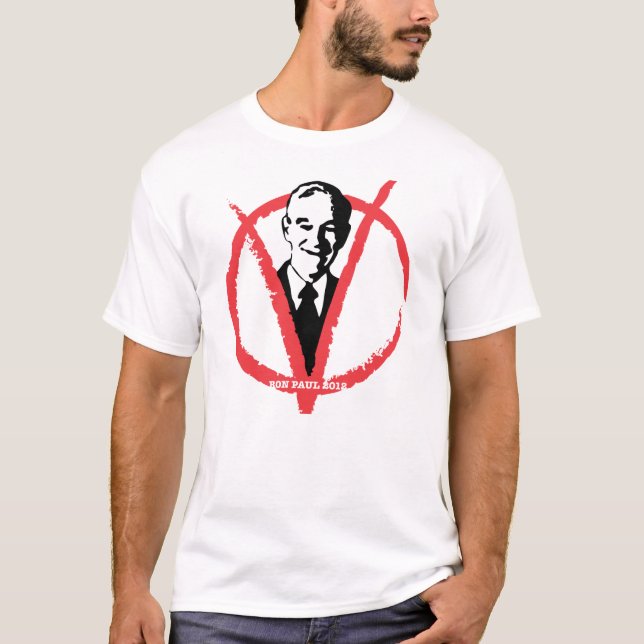 T-shirt Ron Paul 2012 (Devant)