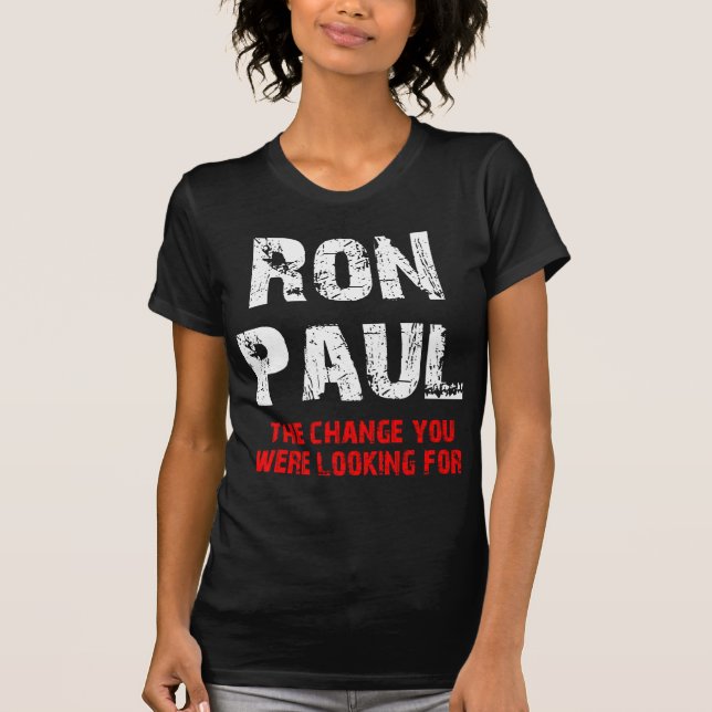 T-shirt Ron Paul 2012 (Devant)