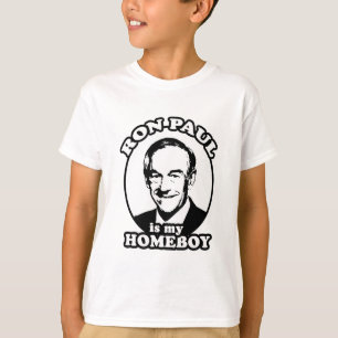 T-shirt Ron Paul est mon homeboy