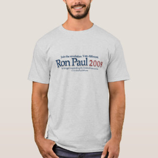 T-shirt Ron Paul - gris