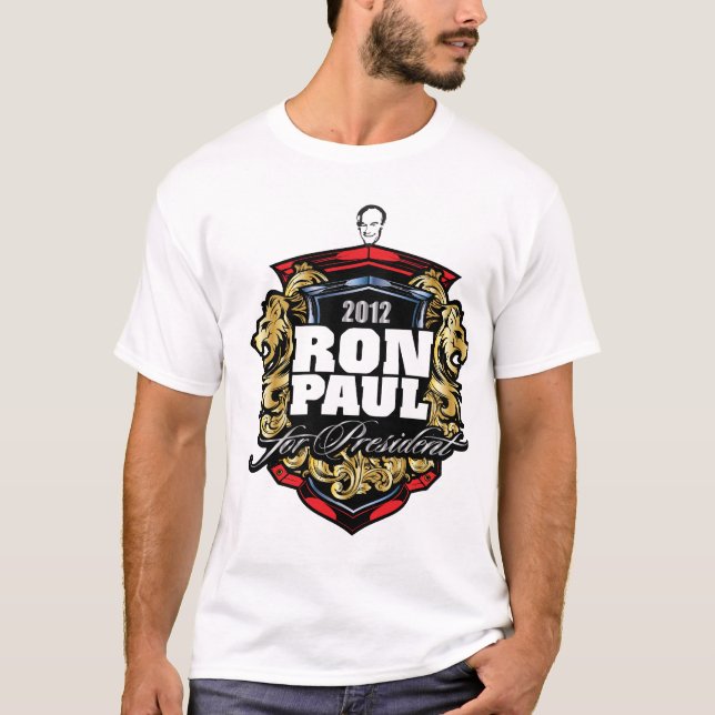T-shirt Ron Paul pour le président (Devant)