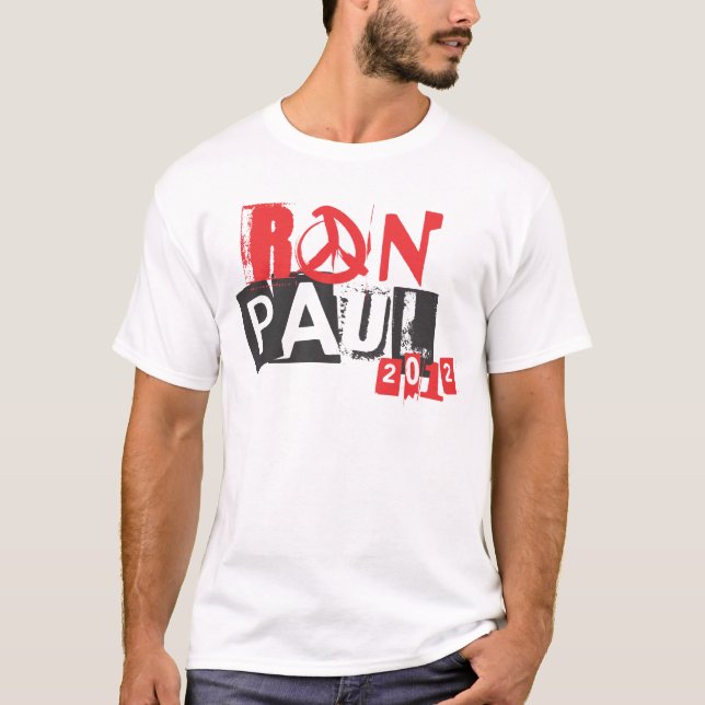 T-shirt Ron Paul T (Devant)