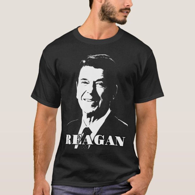 T-shirt Ronald Wilson Reagan (Devant)