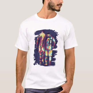 T-shirt ronaldo messi