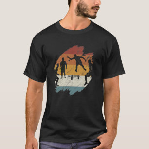 T-shirt Rond vintage rétro