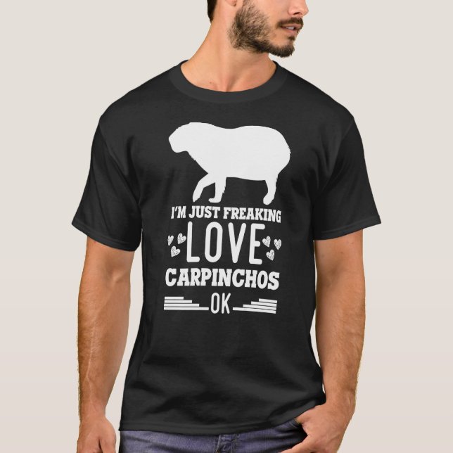 T-shirt Rongeur géant Capybara pour carpinchos 22 (Devant)
