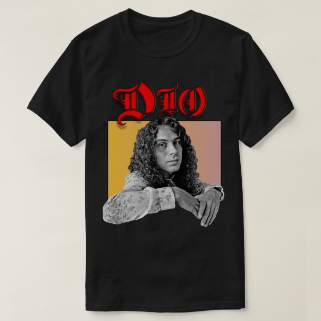 T-shirt Ronnie James Dio (Design devant)