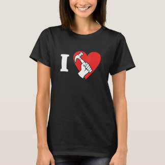 T-shirt Roofing Love Roof Blankets Heart I Love Roofing 1