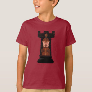T-Shirt Rook Black Chess