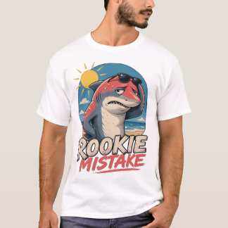 T-shirt Rookie Mistake - Strand Hai