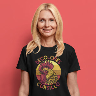 T-shirt Rooster de DeColores Cursillo avec coucher de sole