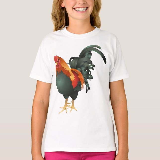 T-shirt Rooster Girls (Devant)