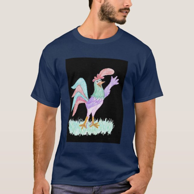 T-shirt Rooster serpent (Devant)