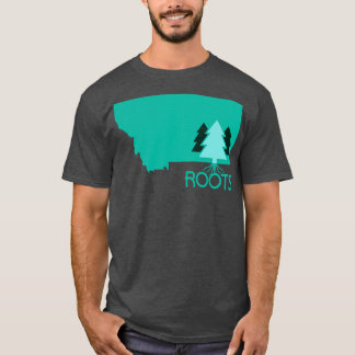 T-shirt Roots Montana Moderne