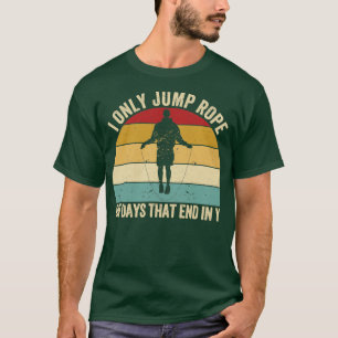 T-shirt Rope de saut de corde amusante corde de saut de co