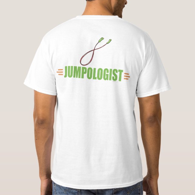 T-shirt Roping drôle de saut (Dos)