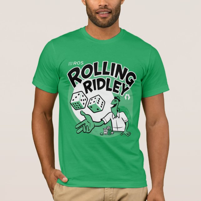 T-shirt ROS 2 Rolling Ridley (Devant)