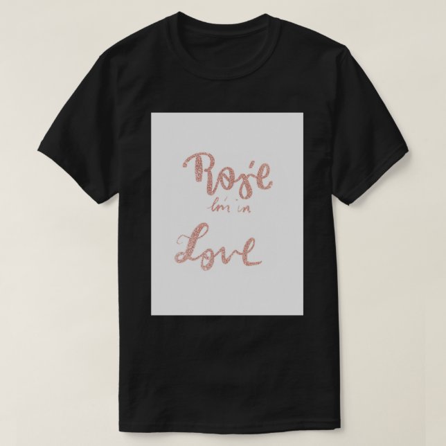 T-shirt Ros Ix27m amoureux (Design devant)