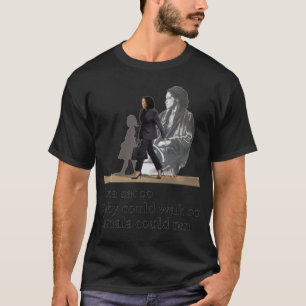 T-shirt Rosa S'Est Assis Pour Que Ruby Puisse Marcher Pour