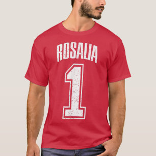 T-shirt Rosalia Supporter Numéro 1 Plus Grand Ventilateur 