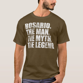 T-shirt RosarioRosario Nom de famille Rosario Nom de famil