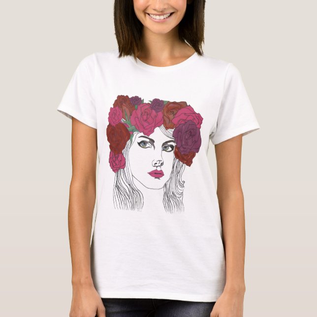 T-shirt Rose (Devant)