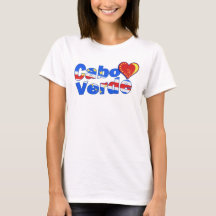 T-shirt Rose Cabo Verde