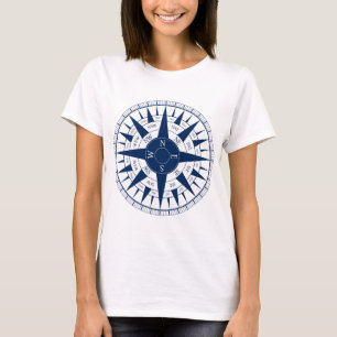 T-shirt Rose de boussole