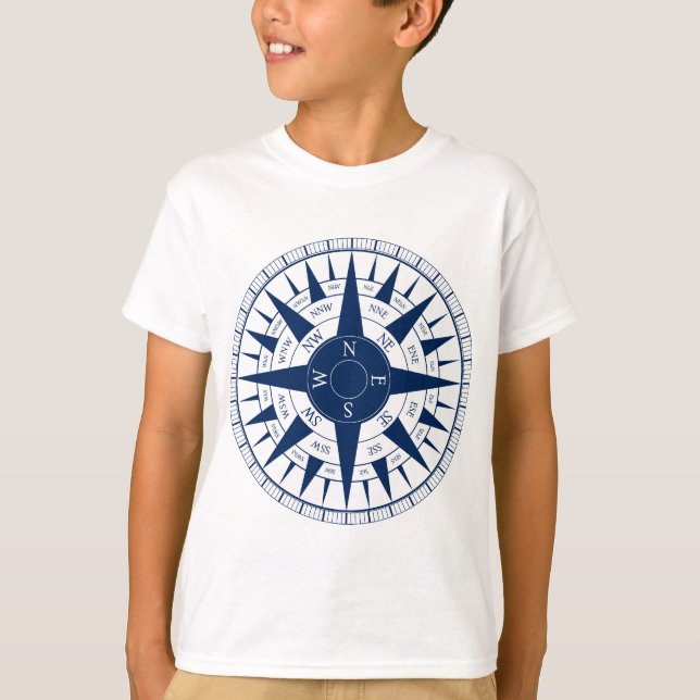 T-shirt Rose de boussole (Devant)