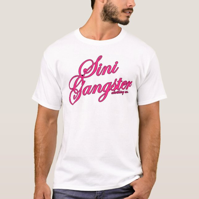 T-shirt Rose de manuscrit de SG (COMMANDE À FAÇON) (Devant)