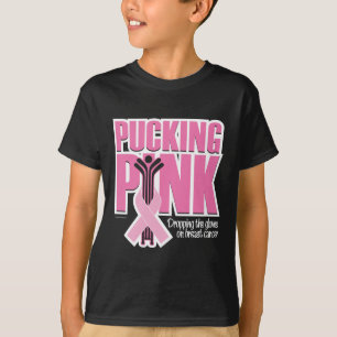T-shirt Rose de Pucking (hockey)
