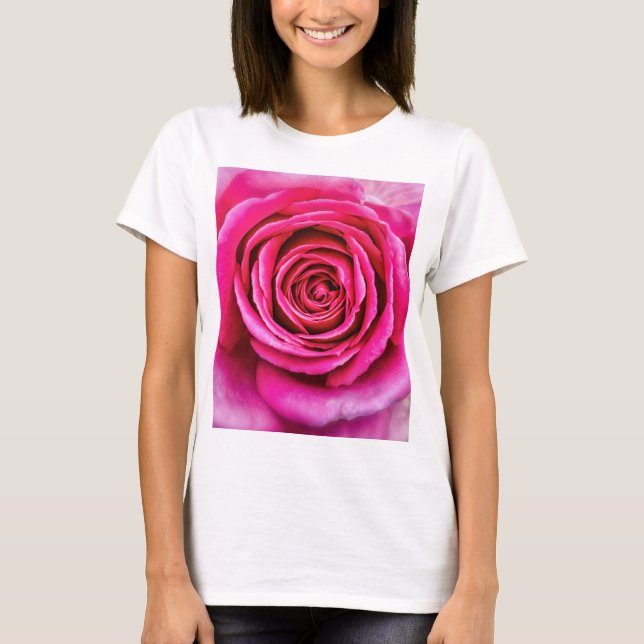 T-shirt Rose de roses indien (Devant)