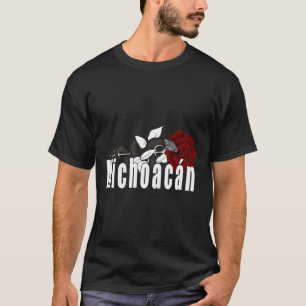 T-shirt Rose du Michoacan d'État mexicain