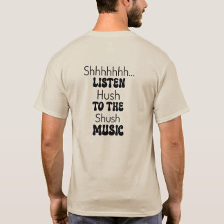 T-shirt Rose en noir STFU Retro Concert