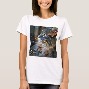 T-shirt Rose et lumière magique