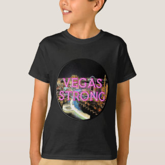 T-shirt Rose fort de Vegas
