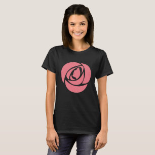 T-shirt Rose front Diversity Statement back