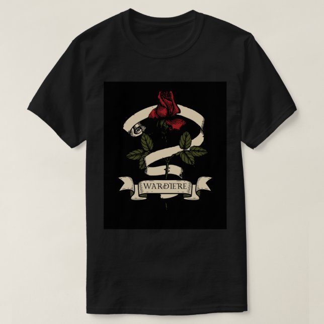T-shirt Rose illustration (Design devant)