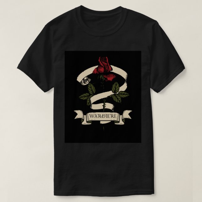T-shirt Rose illustration (Design devant)
