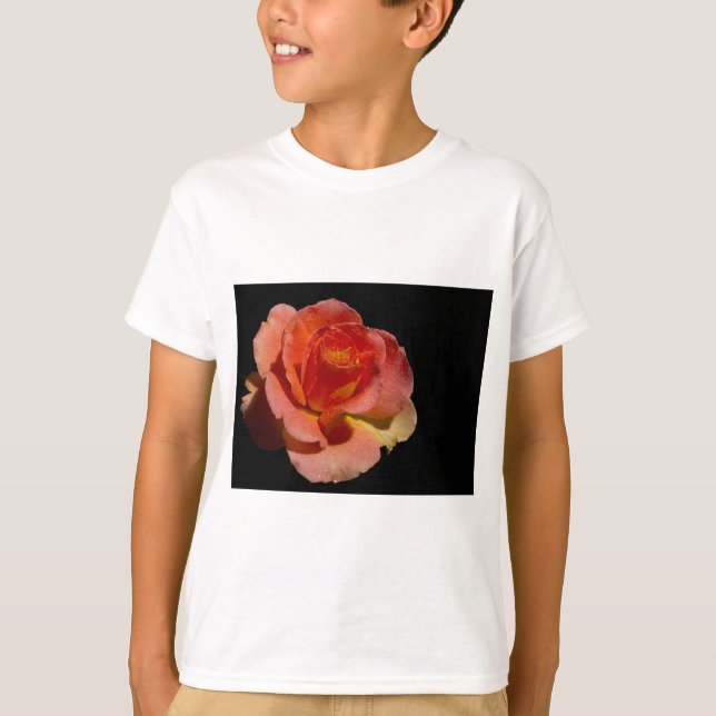 T-shirt Rose orange (Devant)