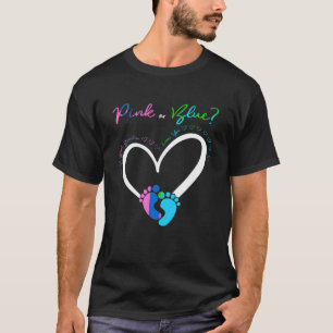 T-shirt Rose ou Bleu Grande grand-mère vous aime Bébé Genr