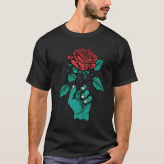 T-shirt Rose qui grandit en moi